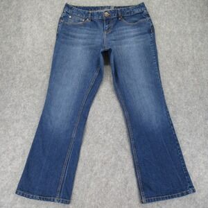 American Rag Cie Womens Curvy‎ Boot Jean Size 13S (Measures 34.5x28.5)